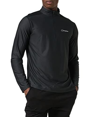 Berghaus Heren 24/7 Lange Mouw Zip Base Layer Top - 5054773401736