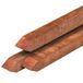 Tuindeco Paal hardhout fijn bezaagd gepunt 6,0x6,0x250 cm