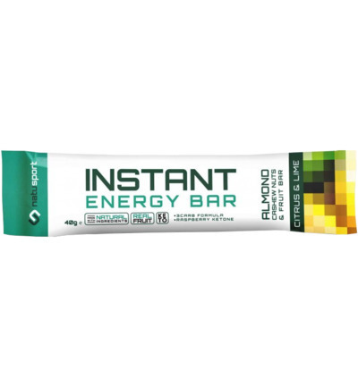 Natusport Instant Energy Bar Citrus - Lime (40gr
