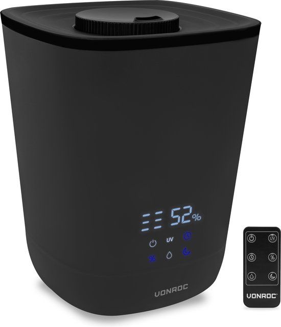 VONROC Luchtbevochtiger HF502AC 4,5 liter - Zwart