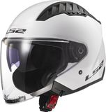 LS2 OF600 Copter II Glossy Wit 06 Jethelm - Helm