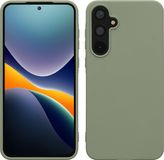 kwmobile telefoonhoesje geschikt voor Samsung Galaxy A55 5G - Hoesje voor smartphone - Back cover in grijsgroen