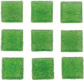 Glorex Hobby Mozaiek Steentjes/Tegeltjes - Vierkant - 140 Stuks - Groen - 1 x 1 cm