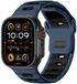 Inf DRAGON ECOM INTERNATIONAL LIMITED Stijlvolle siliconen band voor Apple Watch 42/44/45/46/49mm