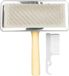 Trixie Slickerborstel - Houten Greep, Metalen Pinnen - 14x11cm, 3 Stuks