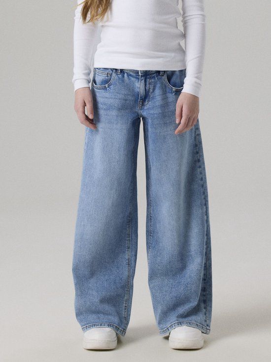 Name It Meisjes jeans broek katoen blauw maat 164