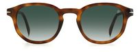 DAVIDBECKHAM Zonnebril DB 1007/S Heren Bruin Volledig omrand