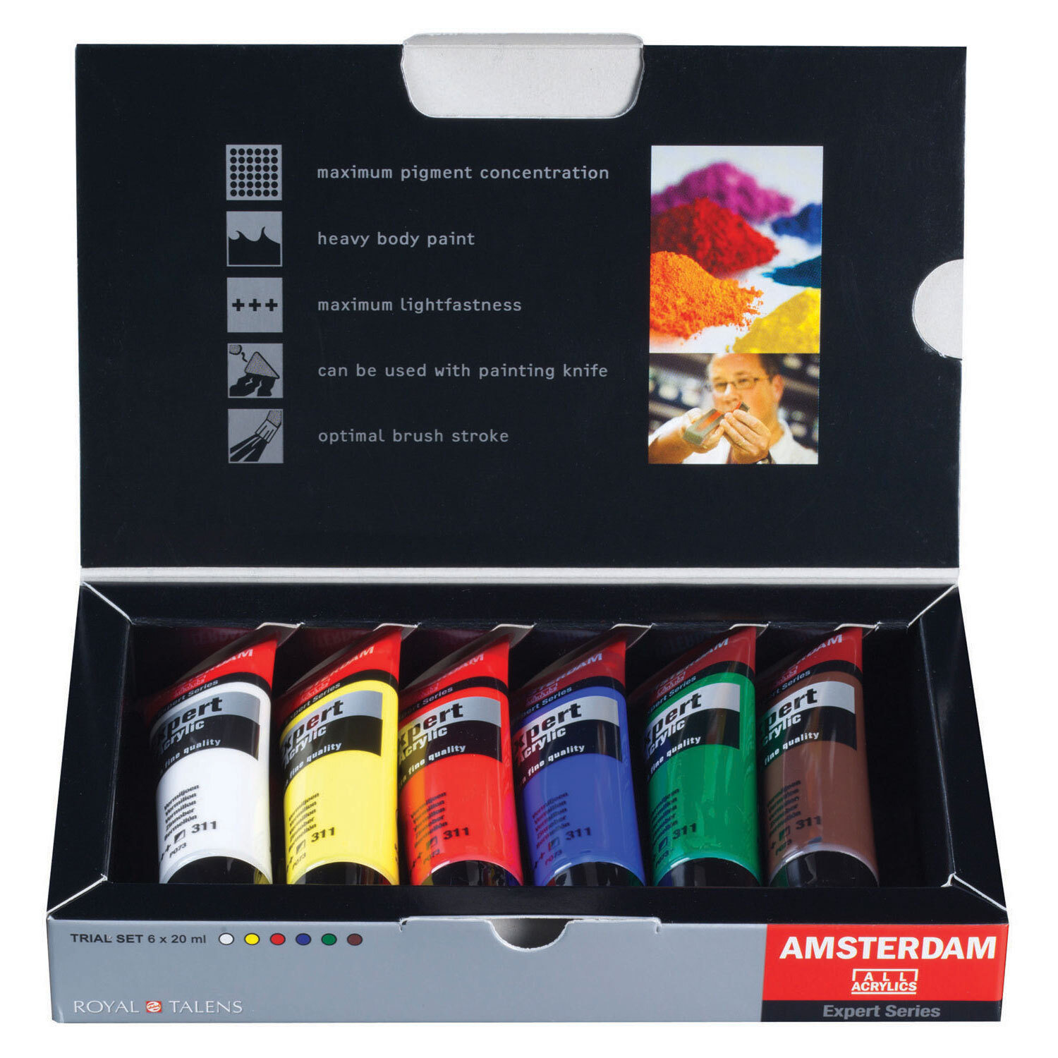 Amsterdam Expert acrylverf 6 tubes 20ml