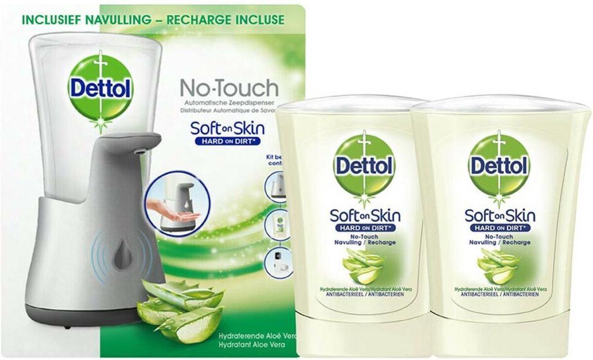 Dettol Automatische Zeepdispenser No Touch Pakket - 7434941137151
