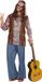 Widmann Hippie kostuum Flower Power heren XXL