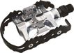 Mvtek Pédales double fonction Argent