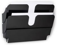 Durable Flexiplus 1709022060 Folderhouder (wandmodel) Zwart