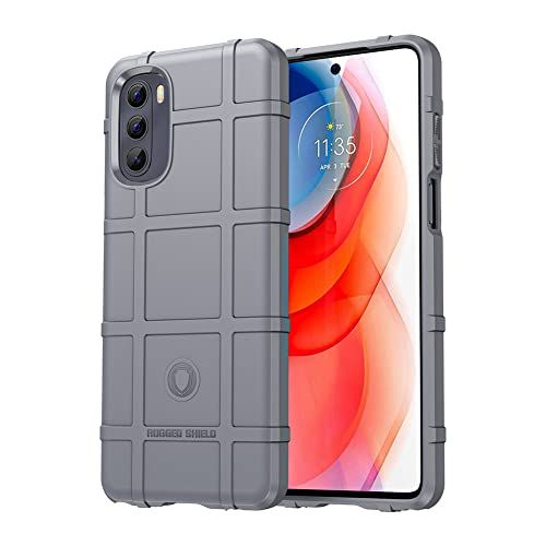 Hülle Hülle® Stevigheid en Flexibiliteit Hoesje Compatibel voor Motorola Moto G Stylus 2022(Grijs)