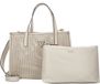 GUESS Brigitta 2-in-1 Tote Handtas Schoudertas Shell Beige