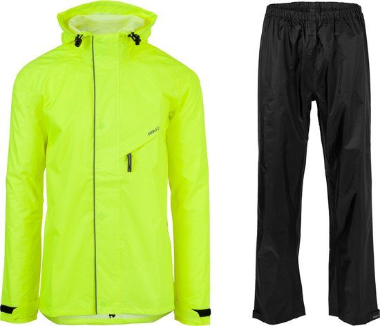 AGU Passat Regenpak Essential - Fluo Geel - L - Unisex - Waterdicht