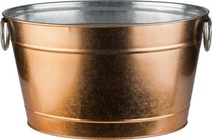 APS-Germany Wijnkoeler - IJsemmer - Koper Look - 11 Liter - 40x28x22 cm