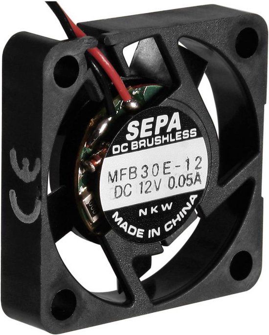SEPA MFB30E05 Axiaalventilator 5 V/DC 3.8 m³/h (l x b x h) 30 x 30 x 6.5 mm