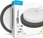 Modee LED Plafondlamp 18W met Bewegingsmelder PIR - IP65 - 19.5cm - Blanc neutre - Rond - Noir