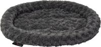 Jack and Vanilla Huisdierenmand Softy S 55x45x7 cm rosette grijs