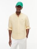Tommy Hilfiger Chemise à manches longues pour homme Heritage Jaune clair
