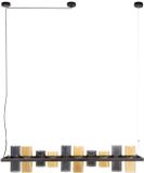 AnLi Style Hanglamp 10L cylinder mixed glass (G9)