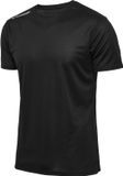 Hummel Hmlrun Jersey S/S T-shirt Heren Zwart