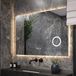Mirlux Badkamerspiegel met LED Verlichting & Verwarming – Rechthoekige Wandspiegel – Anti Condens Douchespiegel - 120x80CM