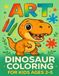 ART: dinosaur coloring book