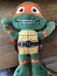 Play by Play Teenage Mutant Ninja Turtles Knuffel Michelangelo Pluche Blauw 30 cm