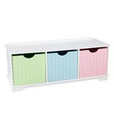 KidKraft Nantucket Opbergbank Pastel