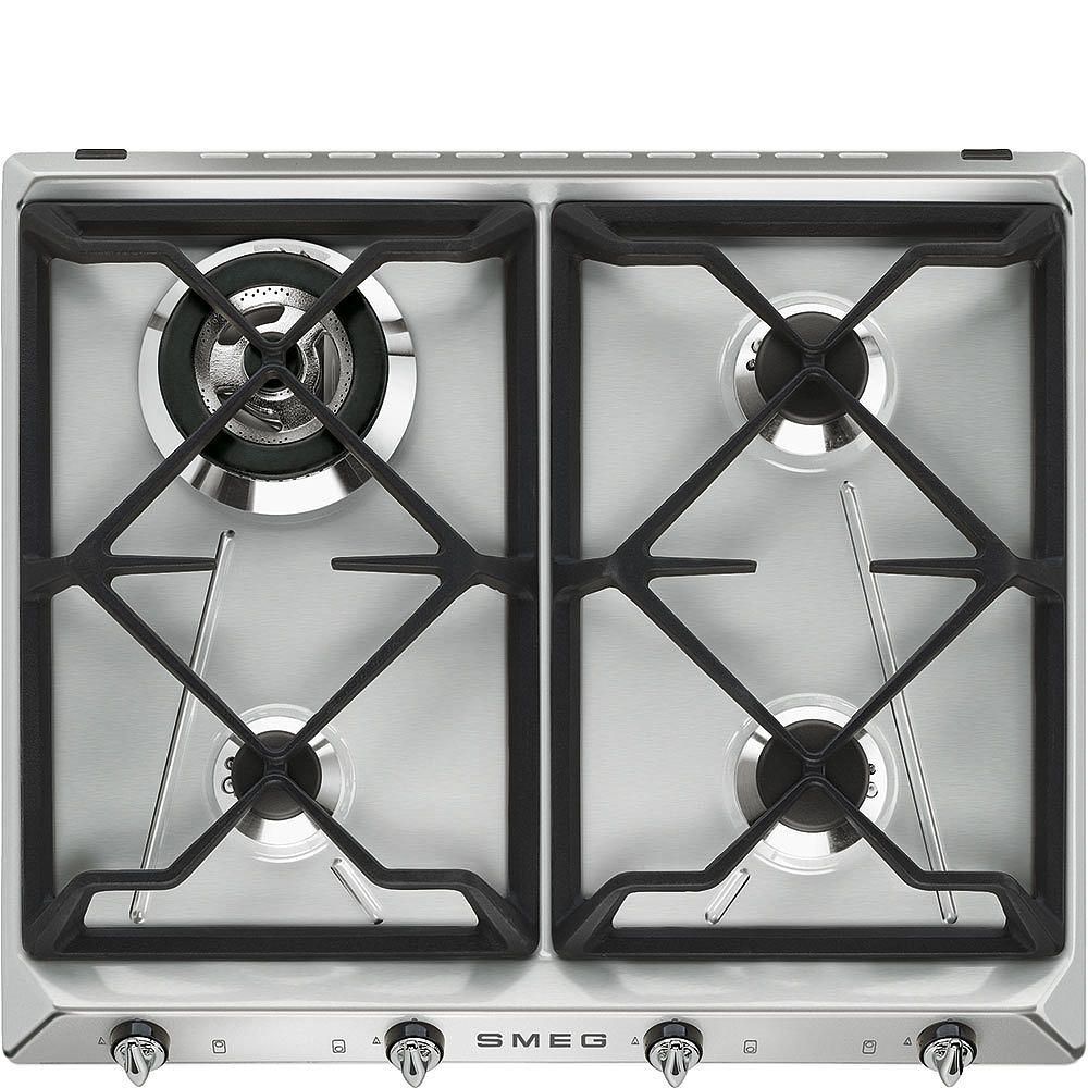 Smeg Victoria SR964XGH - 60 cm Gas Hob - Stainless Steel