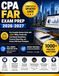 CPA FAR EXAM PREP 2026-2027: The Complete Review Guide with 1,000+ MCQs, Flashcards, Task-Based Simulations, Financial Reporting, and Proven CPA Exam Strategies