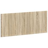 vidaXL Wandgemonteerd Hoofdbord EDE Sonoma Eiken Bewerkt Hout