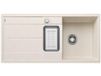 Blanco Metra 6 S-F Silgranit spoelbak, 990x490 mm, zacht wit