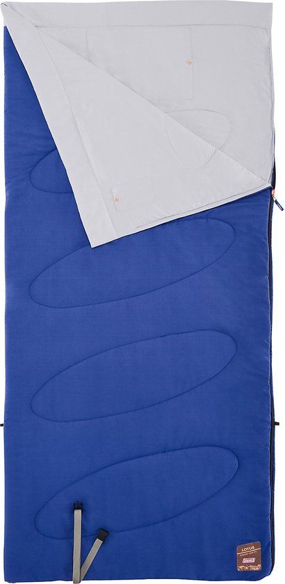 Coleman Lotus XL Slaapzak - Dekenmodel - Blauw - 220 x 100 cm
