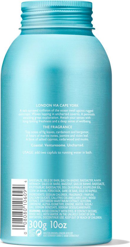 Molton Brown Coastal Cypress & Sea Fennel Badzout 300 gr