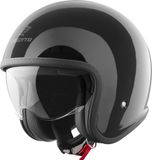 Bogotto H589 Solid Jethelm - Zwart - Maat M