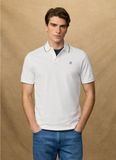 Hackett London Hackett Heritage Tipped Korte Mouw Poloshirt Wit M Man