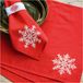 VERVACO Borduurwerk Kruissteek Voorbedrukte Placemat Sneeuwvlok 4 Stuks Tafellinnen Set DIY Creatieve 40 x 40 cm Creatieve Hobbys Kits Volwassenen Home Decor Cross Stitch