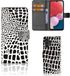 B2Ctelecom Samsung Galaxy A13 (4G) Telefoonhoesje met Pasjes Slangenprint