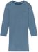 Schiesser - Nachthemd Lang - Heren - Blauw-grijs - Katoen - Maat 48