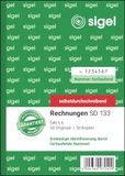 SIGEL SD133 rekeningen doorlopend genummerd, A6, 2 x 50 vel, zelfdoorschrijvend