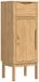 vidaXL Badkamerkast FLORO Wasbruin Massief Vurenhout 35 x 30 x 90 cm