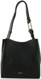FURLA Nuvola Mini Bucket Bag Schoudertas Leer Nero Zwart