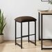 Maison Exclusive - Tabouret de bar couleur taupe, dimensions 40 x 32 x 64 cm, fabriqué en bois composite