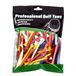 Stripe tees de golf en bois 100, tees de golf en bois 83 mm 100 pièces