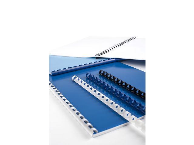 BLP Bindrug 16 mm 21 Ringen Zwart
