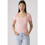 Levi's Essential Square Neck Tee Pink Taille: XS