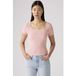Levi's Essential Square Neck Tee Pink Taille: XS