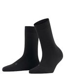 FALKE Stabilizing Wool Everyday compressiezone bij de enkel wol sokken dames zwart - maat 35-36